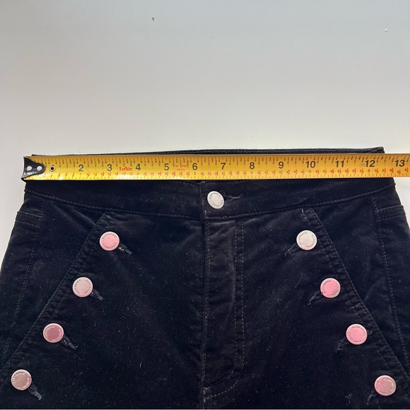 Ramy Brook Elegant Black Wide Leg Jeans - Picture 6 of 7